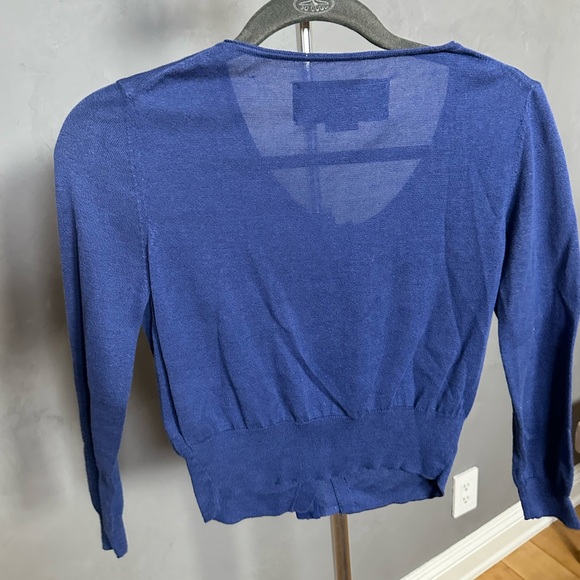Hanii Y Vintage Blue Knit Top - Picture 2 of 6